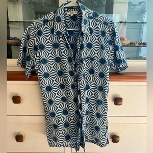 Alchemists designs indigo shirt from Ibiza size medium